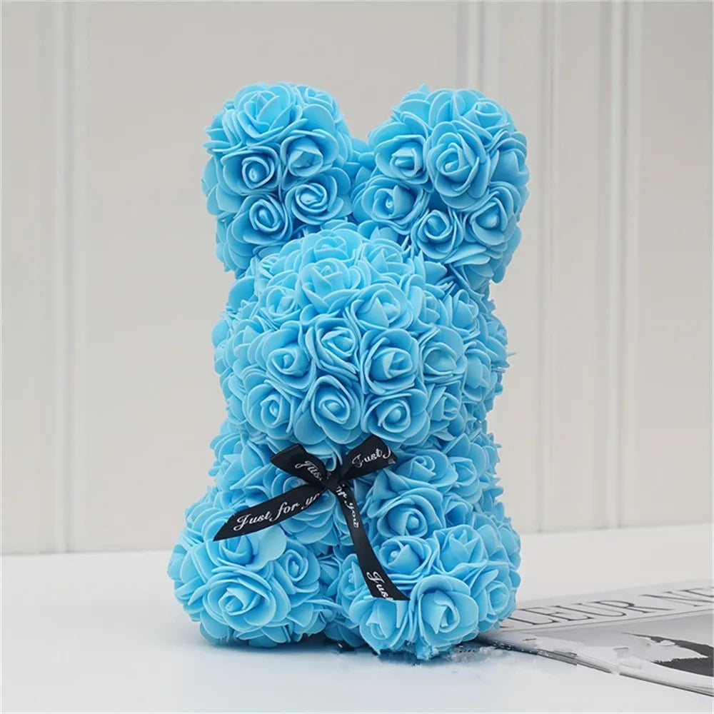 Handmade Rose Bunny – Keepsake of Affection