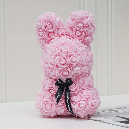 Handmade Rose Bunny – Keepsake of Affection